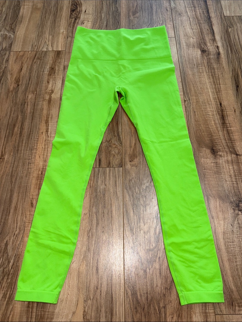 Neon Green Homma High-Waist Leggings